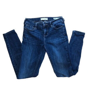 Bullhead Denim Co. Midrise Skinniest Dark Wash Jeans Size 25 GUC